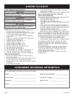 Preview for 2 page of Empire Comfort Systems Boulevard MULTIFUNCTION REMOTE DVLL60BP90 Installation Instructions Manual