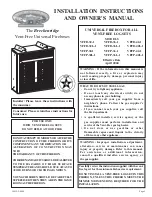 Preview for 1 page of Empire Comfort Systems Breckenridge VFFD-32-1 Installation Instructions And Owner'S Manual