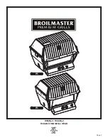 Empire Comfort Systems Broilmaster H3X Series Manual preview