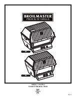 Предварительный просмотр 1 страницы Empire Comfort Systems Broilmaster H3X Series Manual