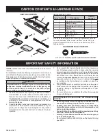 Предварительный просмотр 3 страницы Empire Comfort Systems BXL18MTN-1 Installation Instructions And Owner'S Manual