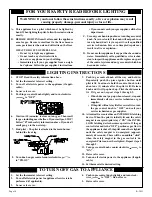 Предварительный просмотр 14 страницы Empire Comfort Systems CIVF-25-2 Installation Instructions And Owner'S Manual