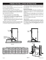 Предварительный просмотр 6 страницы Empire Comfort Systems Deluxe VFD32FB0F-3 Installation Instructions And Owner'S Manual