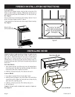 Предварительный просмотр 8 страницы Empire Comfort Systems Deluxe VFD32FB0F-3 Installation Instructions And Owner'S Manual