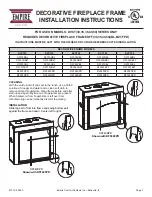 Empire Comfort Systems DFF30RBL Installation Instructions предпросмотр