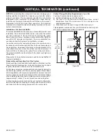 Предварительный просмотр 37 страницы Empire Comfort Systems DLCX36SP93N-1 Installation Instructions And Owner'S Manual