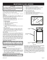 Preview for 43 page of Empire Comfort Systems DLCX36SP93N-1 Installation Instructions And Owner'S Manual