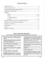 Preview for 2 page of Empire Comfort Systems DV-20E-1 Installation Instructions And Owner'S Manual