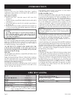 Предварительный просмотр 6 страницы Empire Comfort Systems DV-55E-5 Installation Instructions And Owner'S Manual