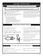 Preview for 12 page of Empire Comfort Systems DV-55E-5 Installation Instructions And Owner'S Manual