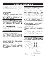 Предварительный просмотр 11 страницы Empire Comfort Systems DV25IN33L-3 Installation Instructions And Owner'S Manual