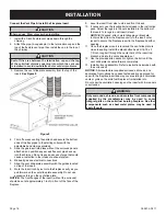 Предварительный просмотр 16 страницы Empire Comfort Systems DVC20IN31-1 Installation Instructions And Owner'S Manual