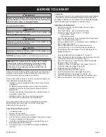 Preview for 3 page of Empire Comfort Systems DVC26IN71 Installation Instructions And Owner'S Manual