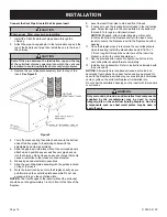 Предварительный просмотр 16 страницы Empire Comfort Systems DVC26IN71 Installation Instructions And Owner'S Manual