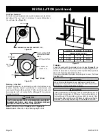 Предварительный просмотр 18 страницы Empire Comfort Systems DVCC32BP30N-2 Installation Instructions And Owner'S Manual