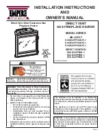 Preview for 1 page of Empire Comfort Systems DVCD32FP30N-1 Owner'S Manual