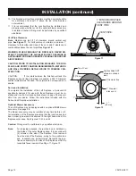 Предварительный просмотр 12 страницы Empire Comfort Systems DVL25FP32(N,P)-1 Installation Instructions And Owner'S Manual