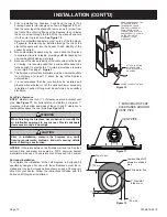 Предварительный просмотр 12 страницы Empire Comfort Systems DVL25FP32 Series Installation Instructions And Owner'S Manual