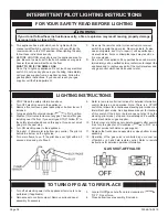 Preview for 38 page of Empire Comfort Systems DVL25FP32 Series Installation Instructions And Owner'S Manual