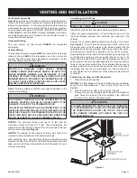 Предварительный просмотр 11 страницы Empire Comfort Systems DVL25IN33N-1 Owner'S Manual