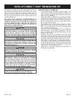 Preview for 41 page of Empire Comfort Systems DVL36BP30 Series Installation Instructions Manual