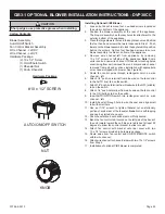 Preview for 45 page of Empire Comfort Systems DVP20CC Series Installation Instructions And Owner'S Manual