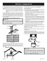 Preview for 30 page of Empire Comfort Systems DVP36DP31 Series Installation Instructions And Owner'S Manual