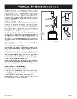 Preview for 31 page of Empire Comfort Systems DVP36DP31 Series Installation Instructions And Owner'S Manual