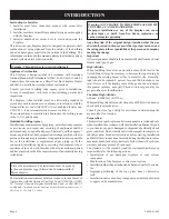 Preview for 6 page of Empire Comfort Systems DVP36DP31N-1 Owner'S Manual