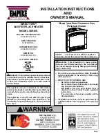 Empire Comfort Systems DVP42DP31N-2 Installation Instructions And Owner'S Manual preview