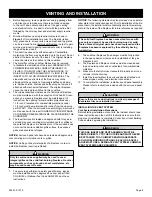 Preview for 9 page of Empire Comfort Systems DXL30IN91N-2 Installation Instructions And Owner'S Manual