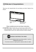 Предварительный просмотр 3 страницы Empire Comfort Systems EBL34 Owner'S Manual