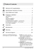 Preview for 2 page of Empire Comfort Systems EBL50 Owner'S Manual