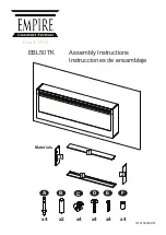 Предварительный просмотр 1 страницы Empire Comfort Systems EBL50TK Assembly Instructions