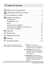 Preview for 2 page of Empire Comfort Systems EBL74-1 Owner'S Manual