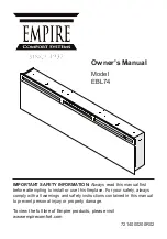 Empire Comfort Systems EBL74 Owner'S Manual предпросмотр