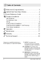 Preview for 2 page of Empire Comfort Systems EBL74 Owner'S Manual