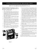 Предварительный просмотр 15 страницы Empire Comfort Systems EE-25-2 Installation Instructions And Owner'S Manual