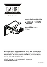 Preview for 1 page of Empire Comfort Systems EFRC Installation Manual