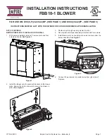 Предварительный просмотр 1 страницы Empire Comfort Systems FBB10-1 Installation Instructions Manual