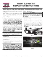 Preview for 1 page of Empire Comfort Systems FBB9-1 Installation Instructions