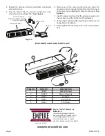 Предварительный просмотр 2 страницы Empire Comfort Systems FBB9-1 Installation Instructions