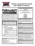 Empire Comfort Systems FIAMMA BX18MTN-1 Installation Instructions And Owner'S Manual preview