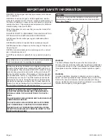 Preview for 4 page of Empire Comfort Systems FIAMMA BX18MTN-1 Installation Instructions And Owner'S Manual