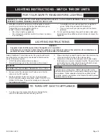 Preview for 13 page of Empire Comfort Systems FIAMMA BX18MTN-1 Installation Instructions And Owner'S Manual