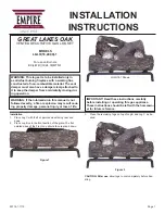 Preview for 1 page of Empire Comfort Systems GREAT LAKES OAK LGLO 18-1 Installation Instructions