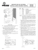 Предварительный просмотр 12 страницы Empire Comfort Systems GWT-50-1 Installation Instructions And Owner'S Manual