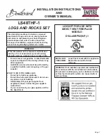 Empire Comfort Systems LS48THF-1 Installation Instructions And Owner'S Manual предпросмотр