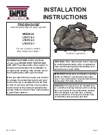 Preview for 1 page of Empire Comfort Systems LTH718-1 Installation Instructions