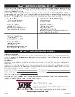 Preview for 4 page of Empire Comfort Systems LTH718-1 Installation Instructions